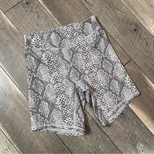 Vitality Snakeskin Biker Shorts