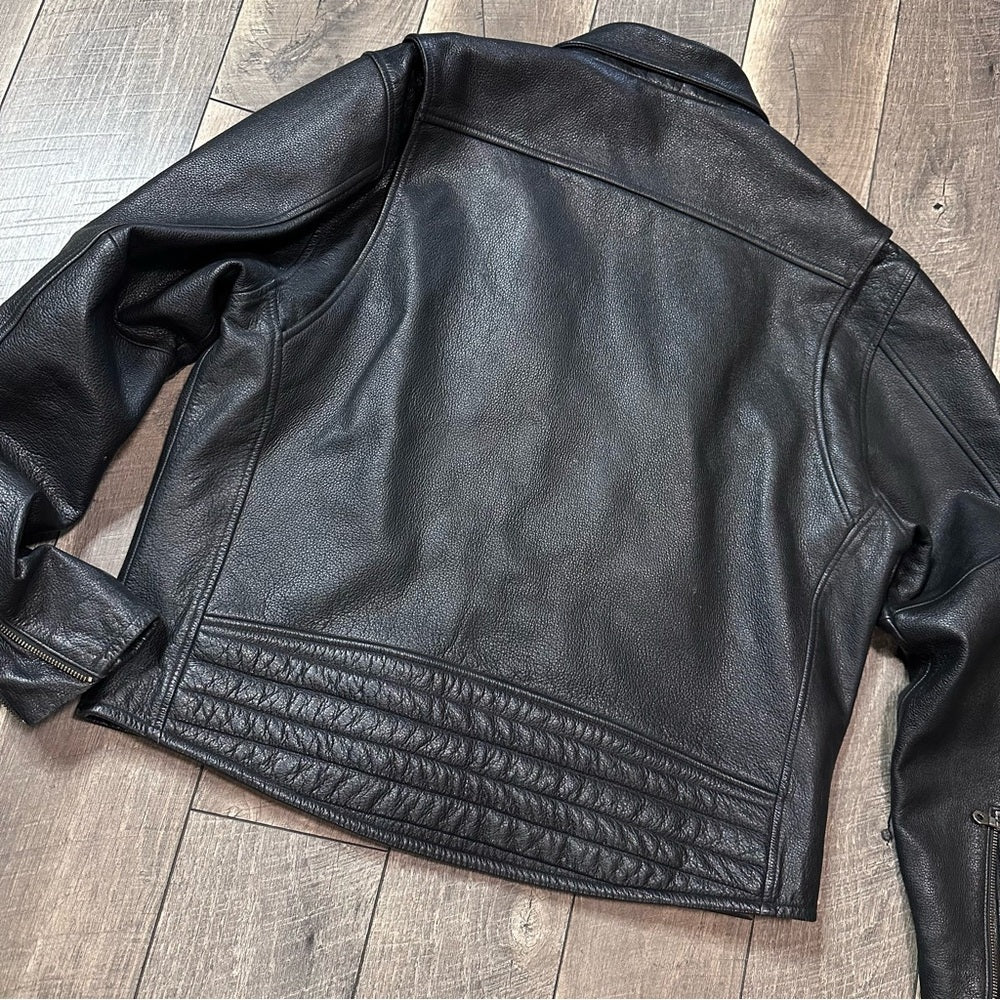 Vintage Harley-Davidson Leather Motorcycle Jacket