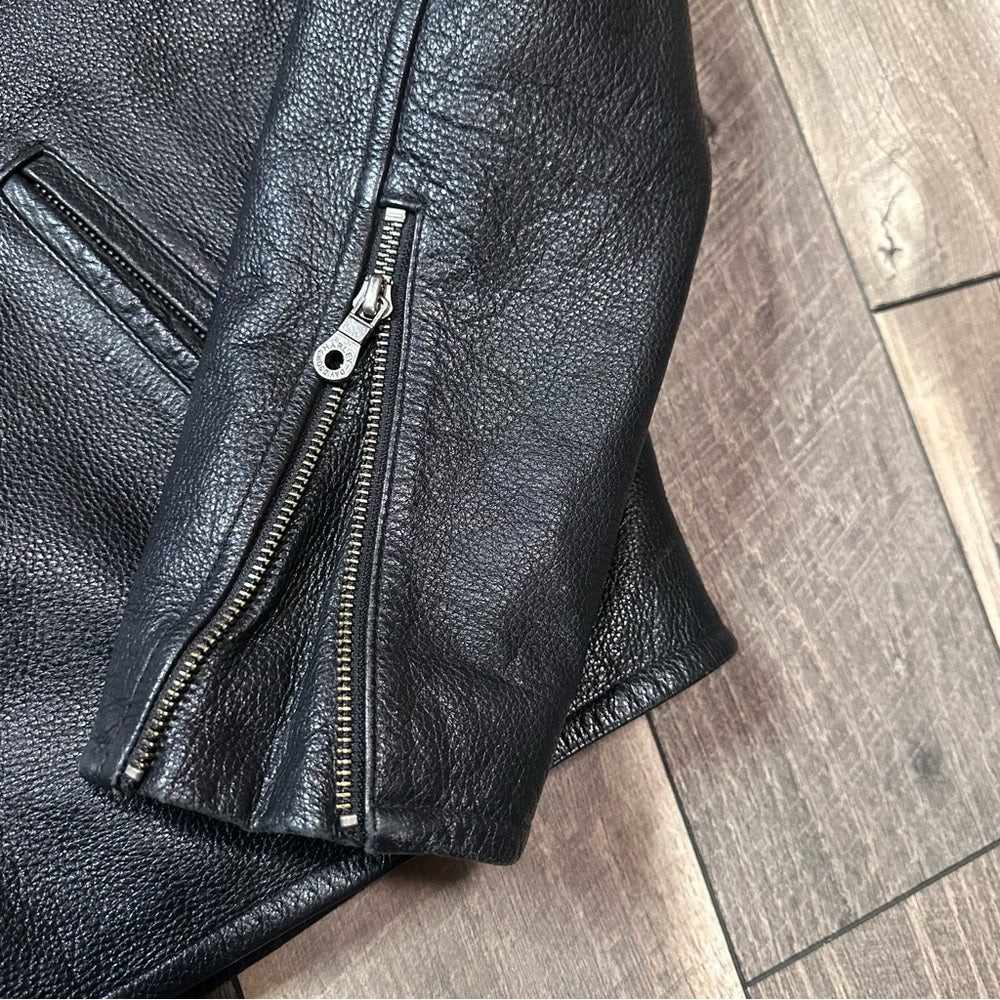 Vintage Harley-Davidson Leather Motorcycle Jacket