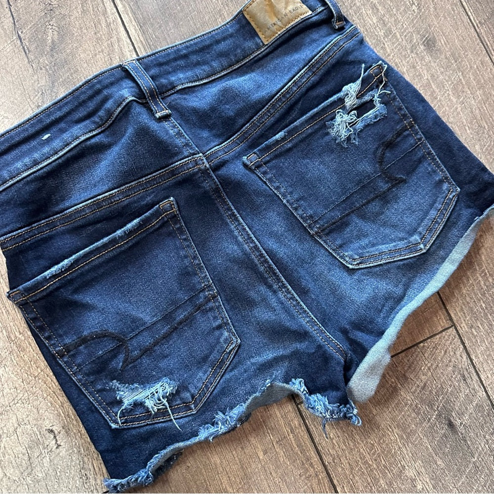 American Eagle Hi Rise Shorties