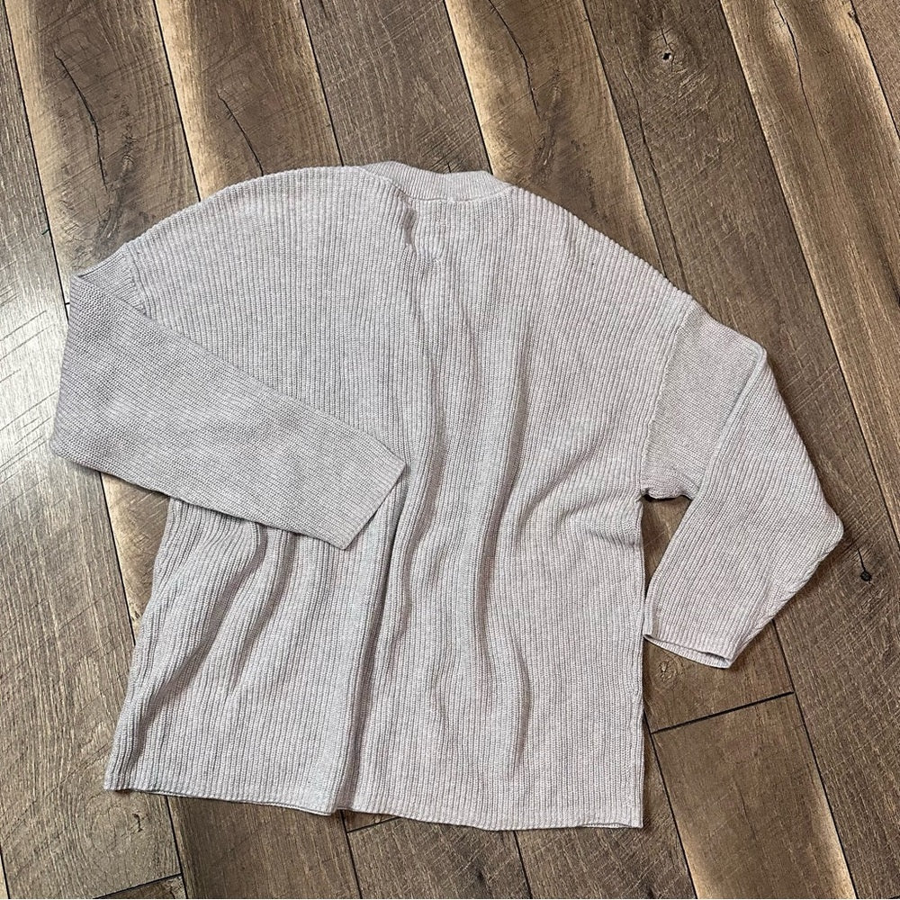 Aerie 1/2 Button Knit Pullover