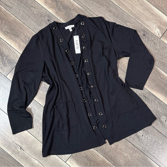 Rio & Rian Open Cardigan