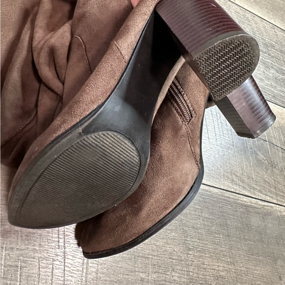Unbranded Thigh High Heel Booties