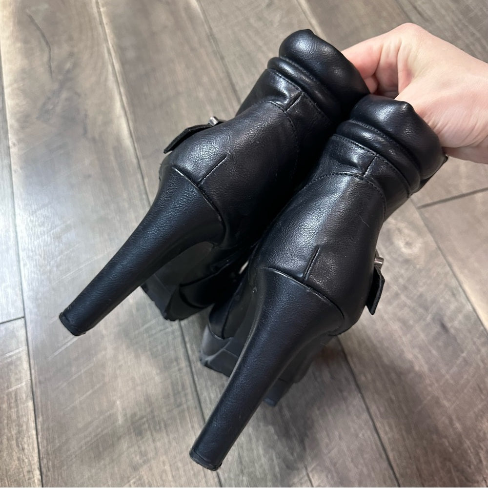 JustFab Cady Heel Booties