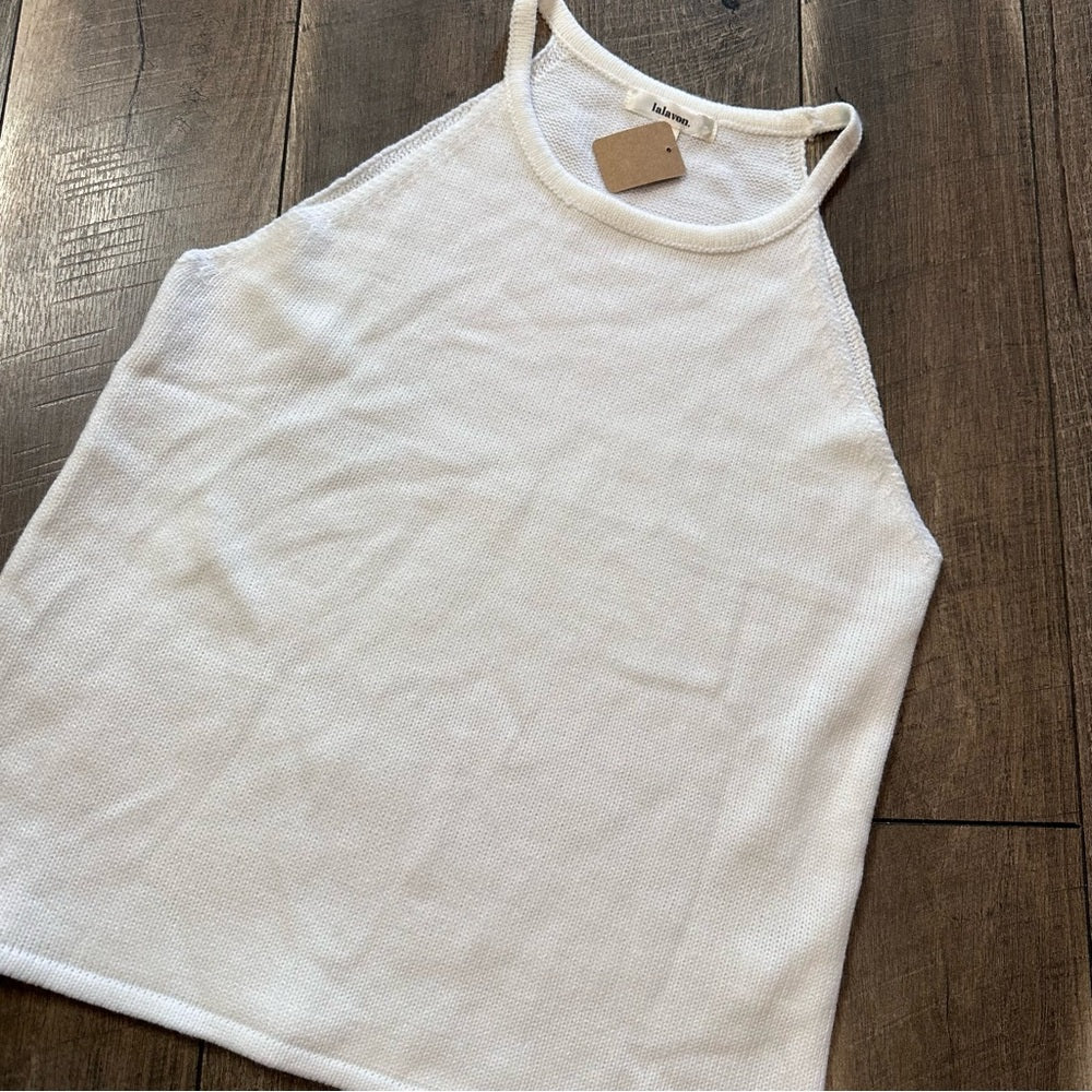 Lalavon Soft Lightweight Sweater Tank Top