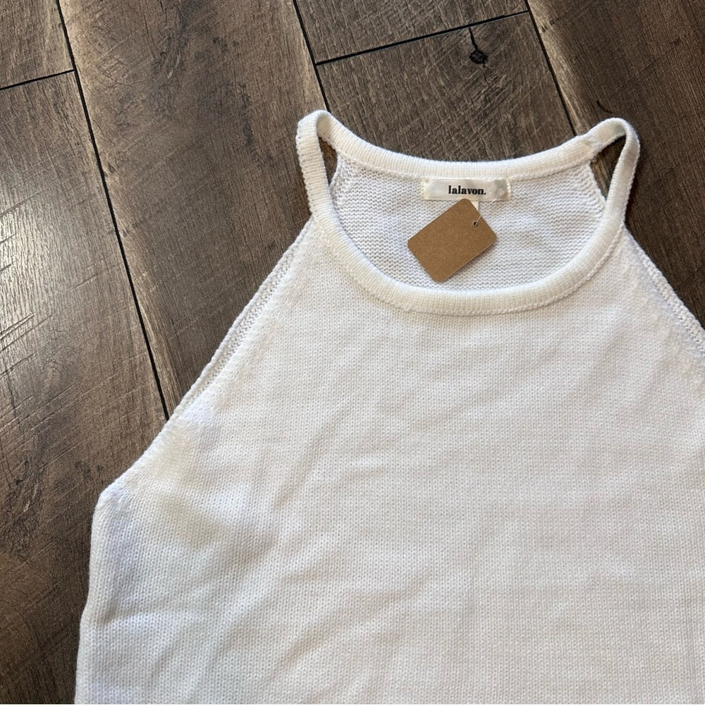 Lalavon Soft Lightweight Sweater Tank Top