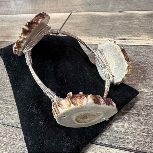 Handmade Whitetail Antler Wire Bracelet