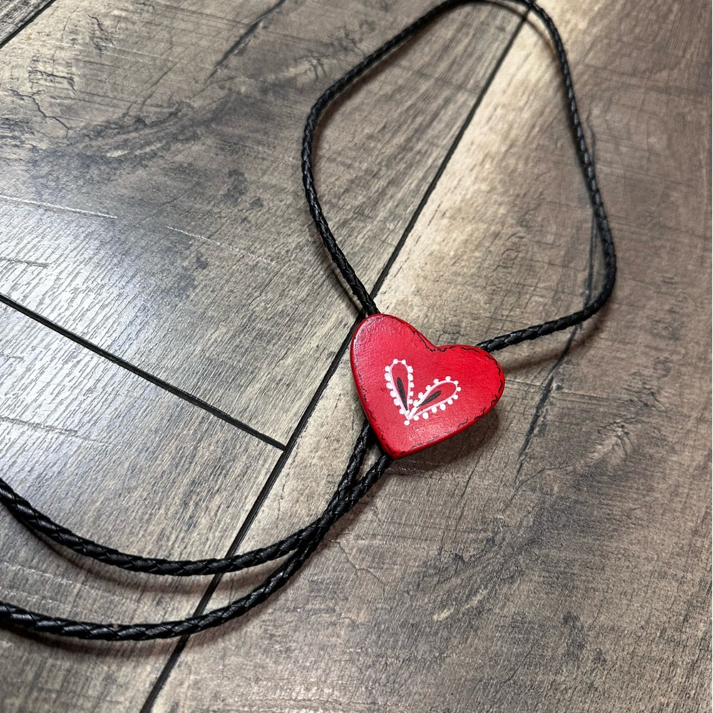 Vintage Heart Bolo