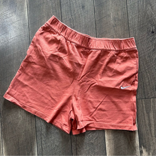 Nike Orange Comfy Sweat Shorts