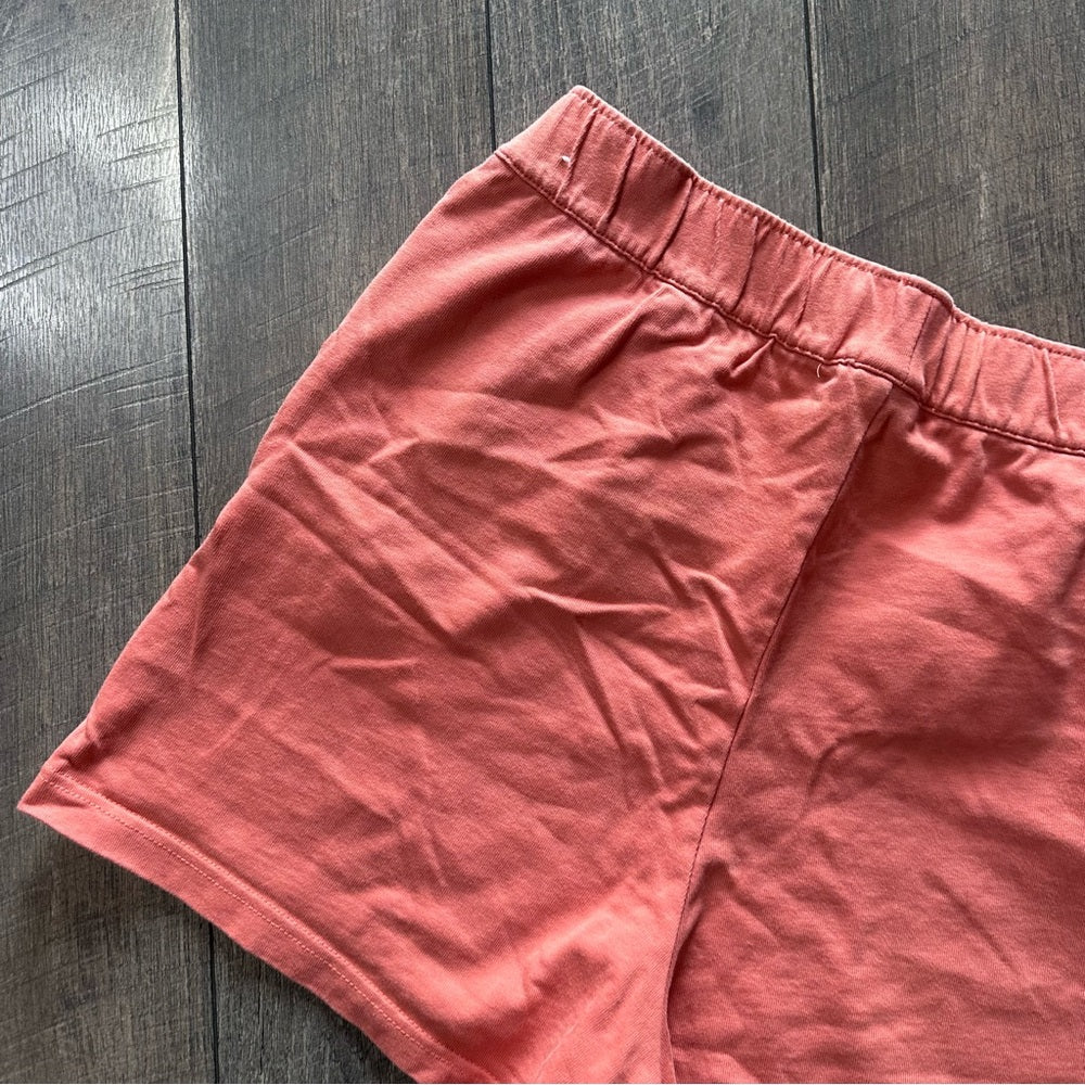 Nike Orange Comfy Sweat Shorts