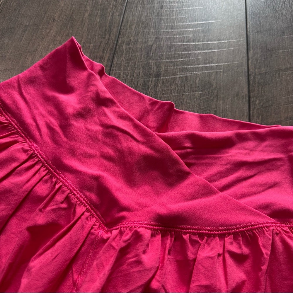 Aerie Offline Hot Pink Crossover Shorts