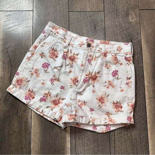 American Eagle Floral Mom Shorts