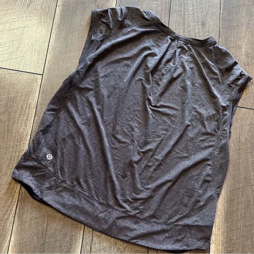 Lululemon Gait Keeper Short Sleeve
Heathered Black