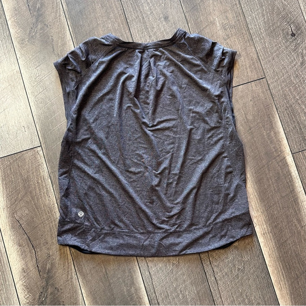 Lululemon Gait Keeper Short Sleeve
Heathered Black