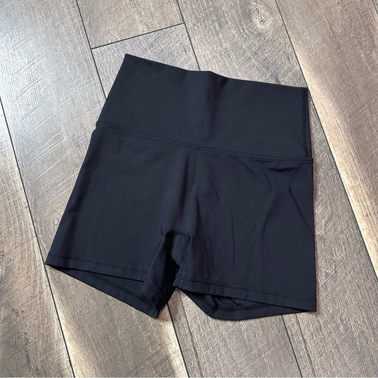 Aerie Offline Black No Front Seam Shorts