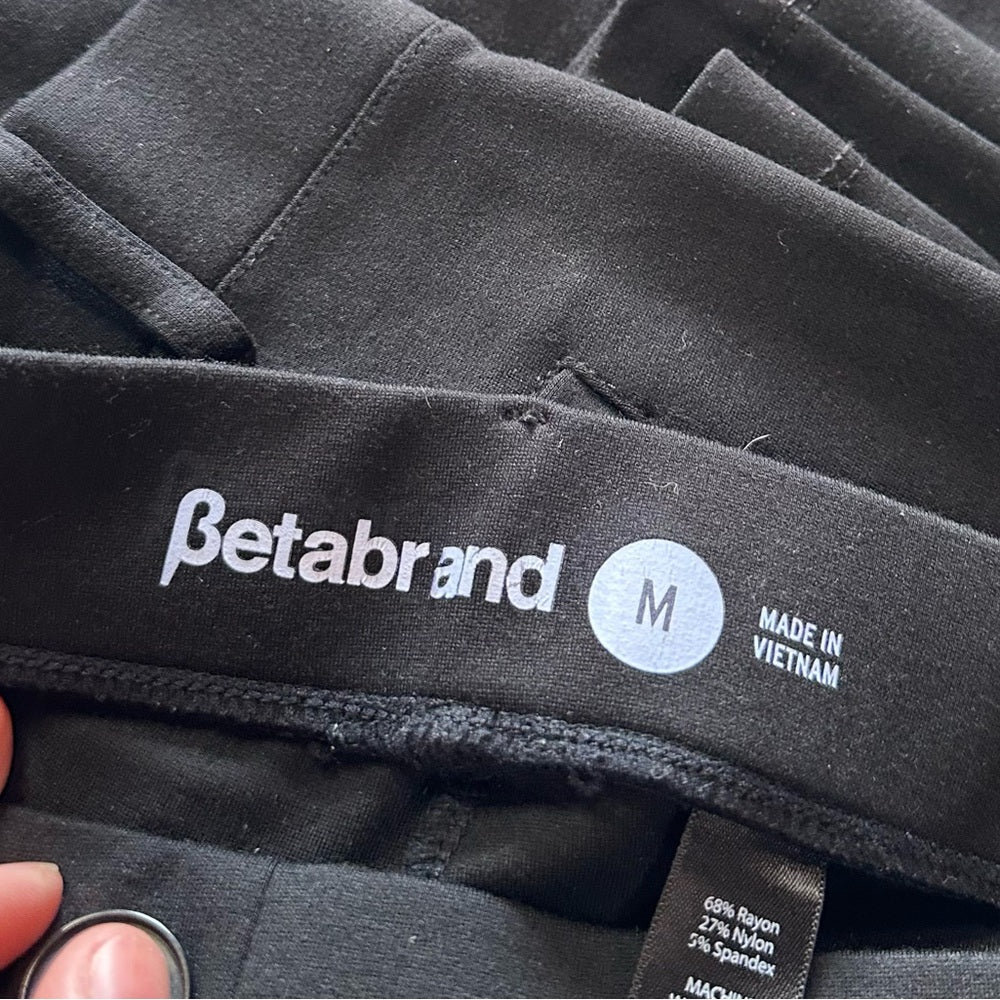 Betabrand Black Dress Pants
