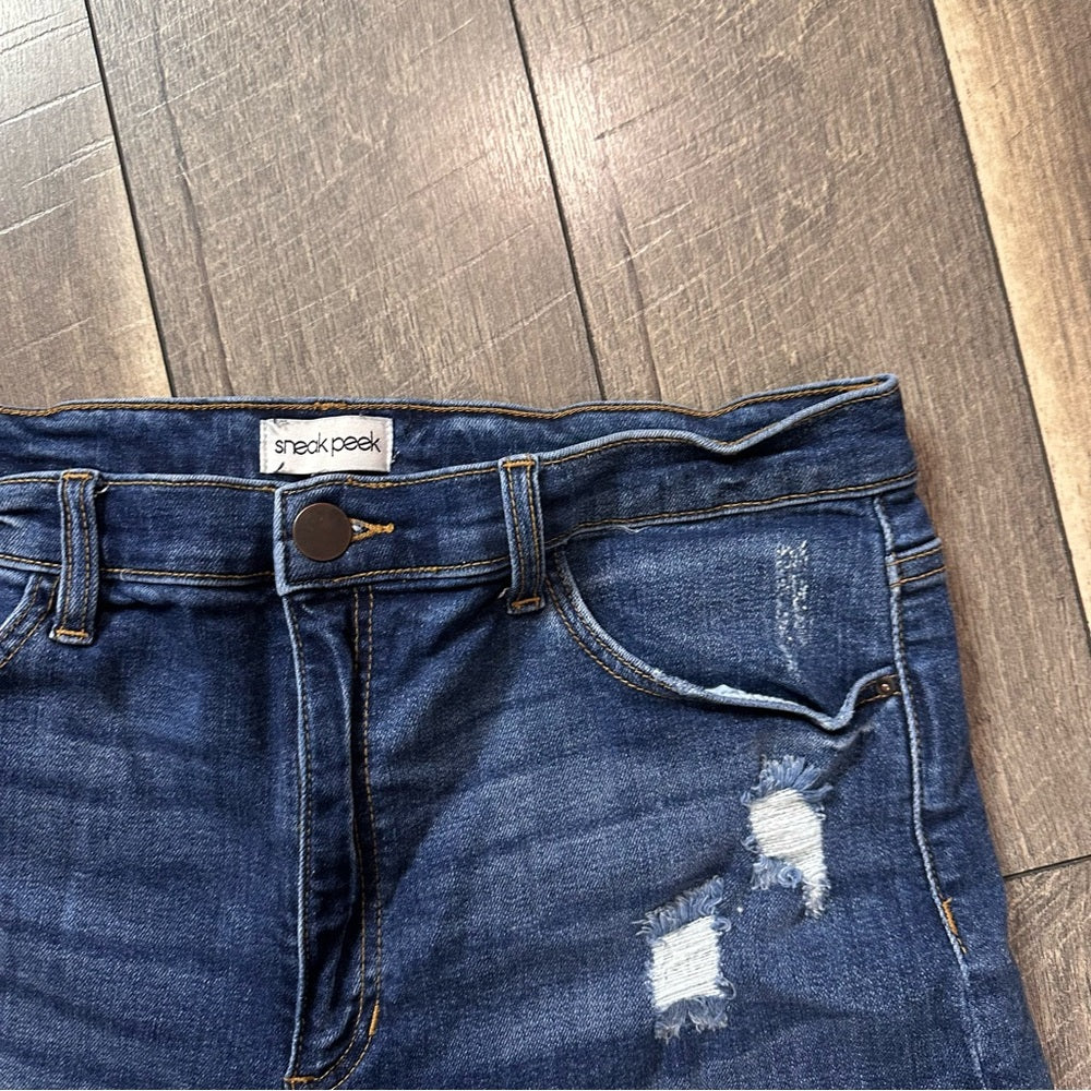 Sneak Peek Denim Shorts