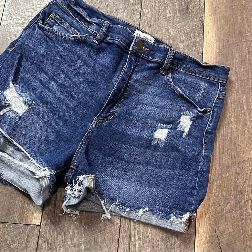 Sneak Peek Denim Shorts