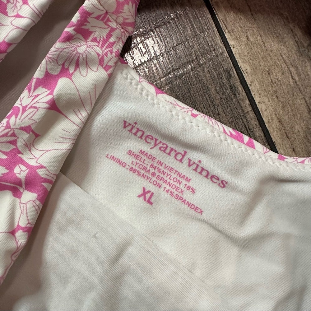 Vineyard Vines Floral One Piece Swimsuit