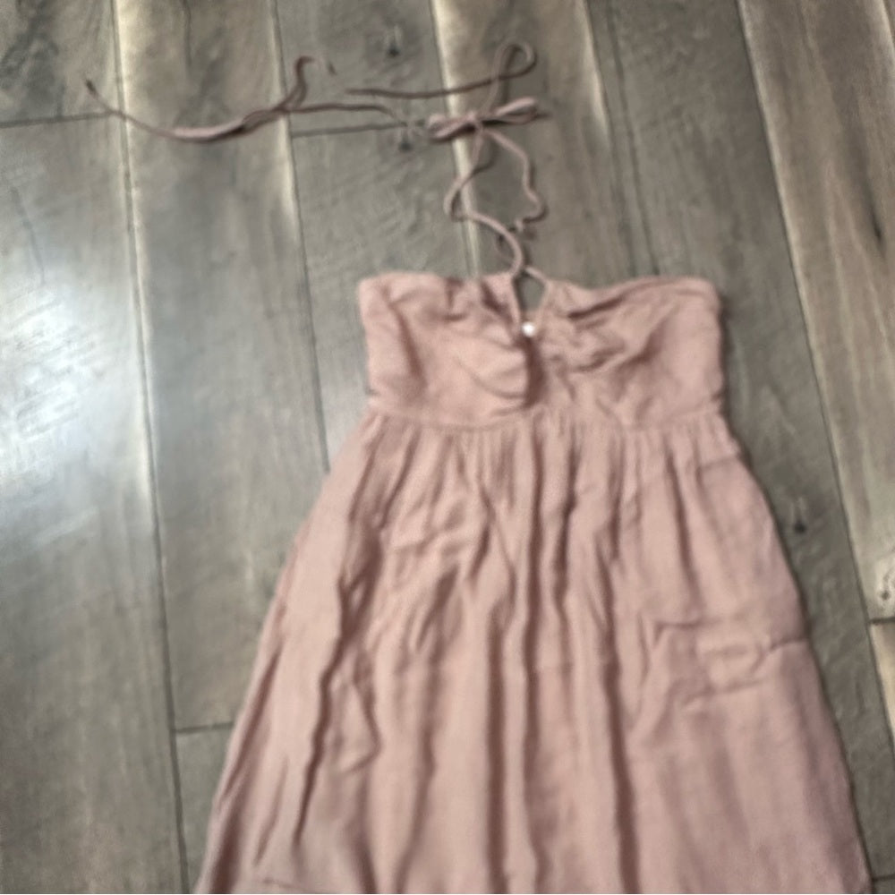 Be Cool Halter Midi Dress