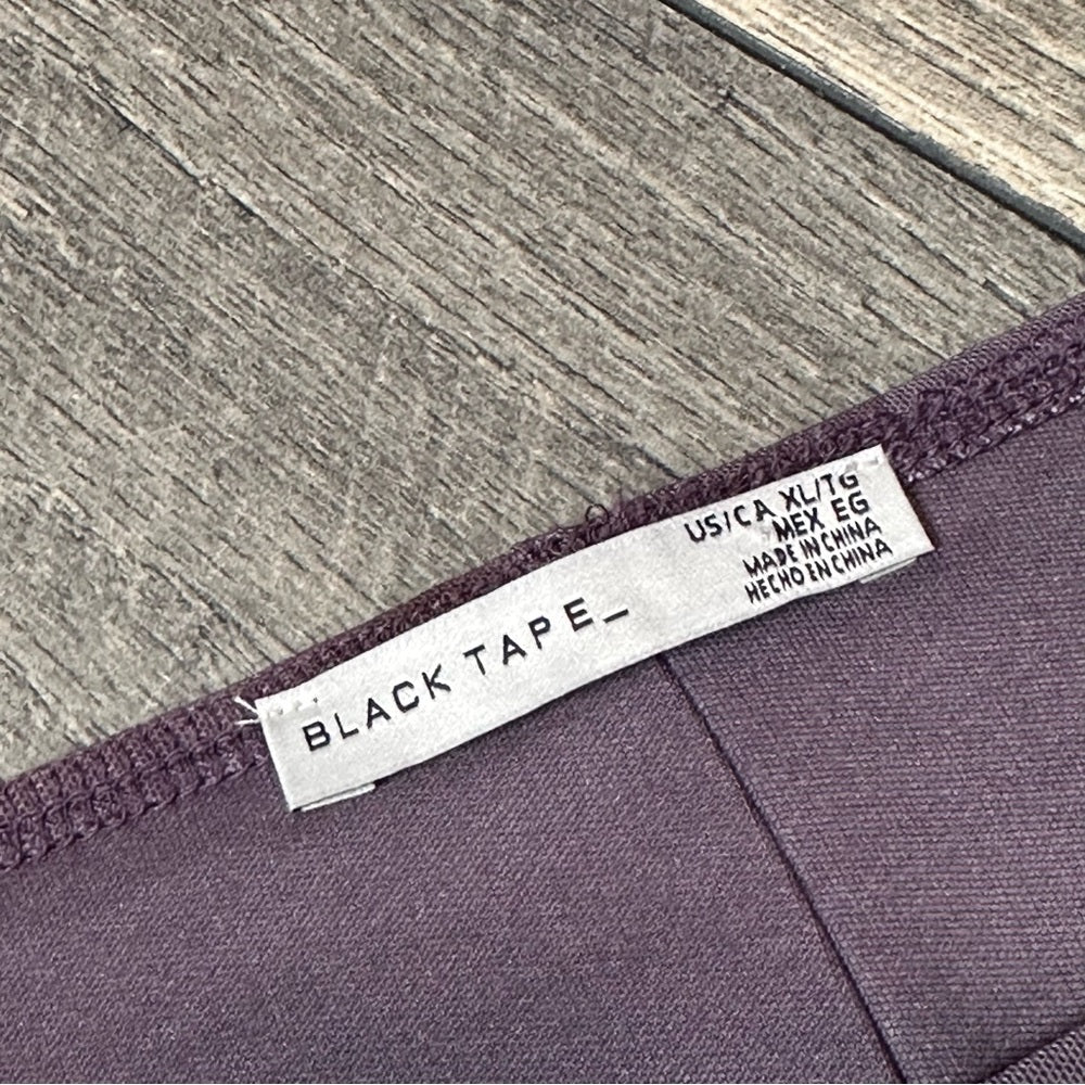 Black Tape Mauve Floral Mesh Maxi Dress