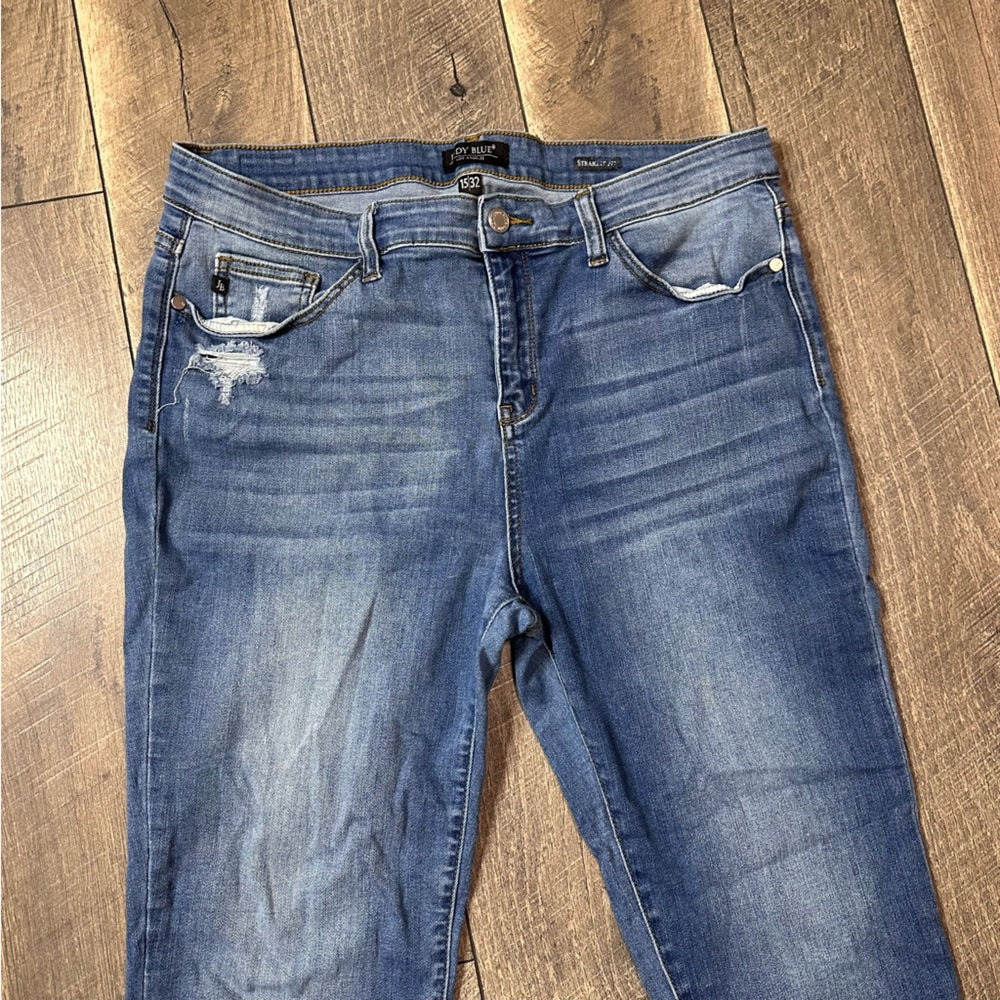 Judy Blue Straight Fit Jeans