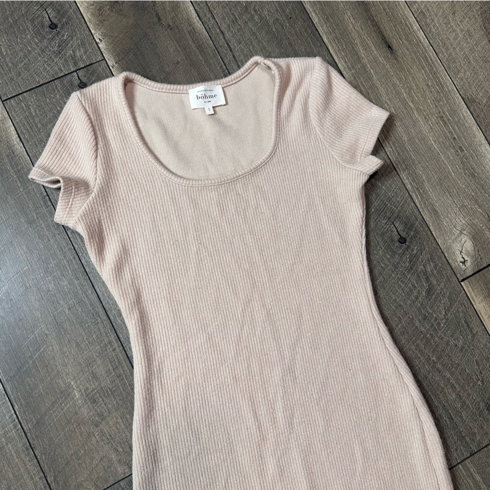 Boheme Essential Buttery Soft Ribbed Midi Dress
