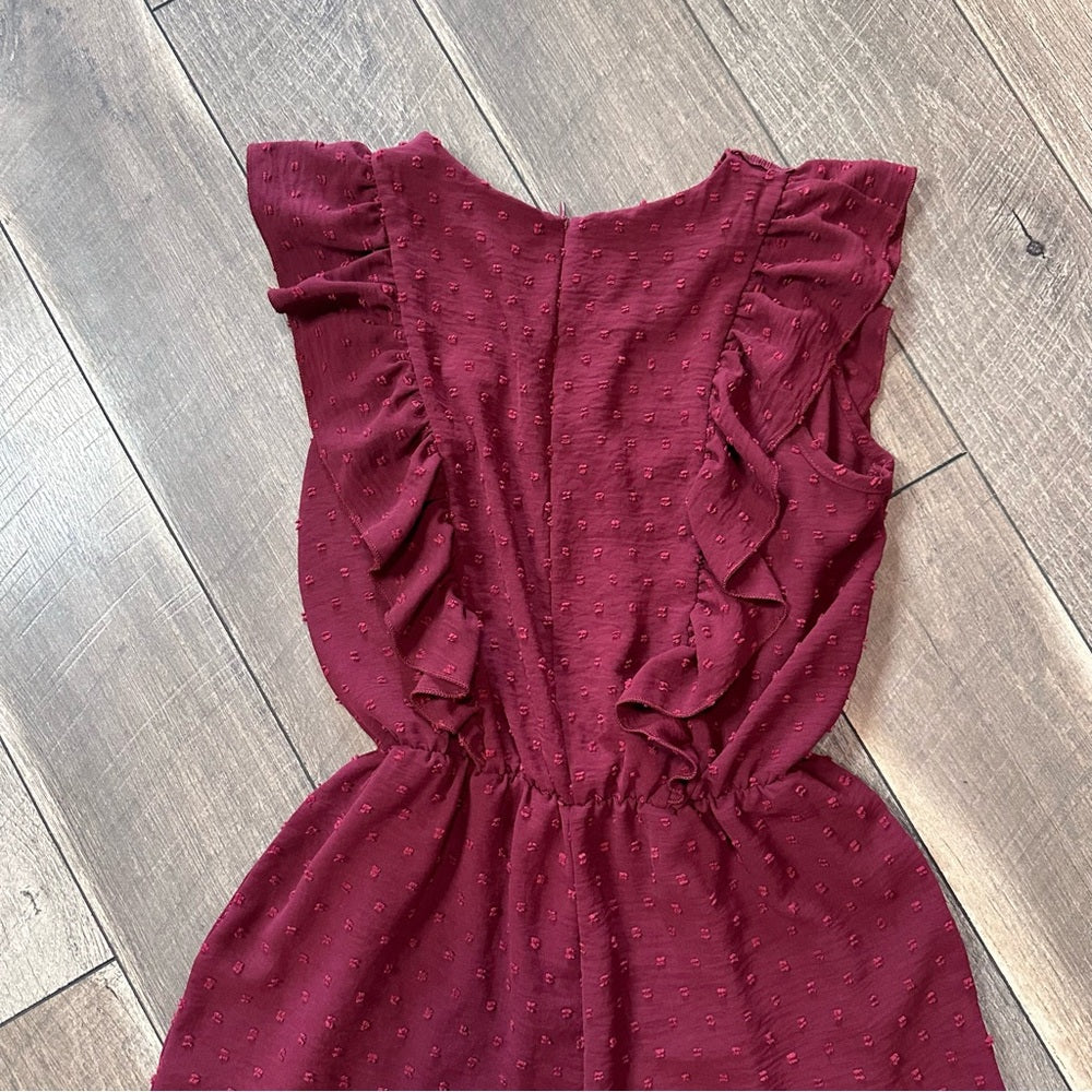 Angashion Swiss Dot Romper