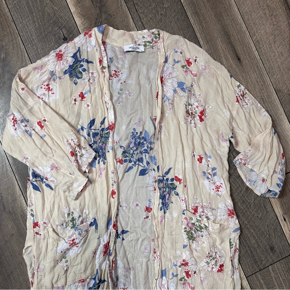 Carly Jean Floral Duster