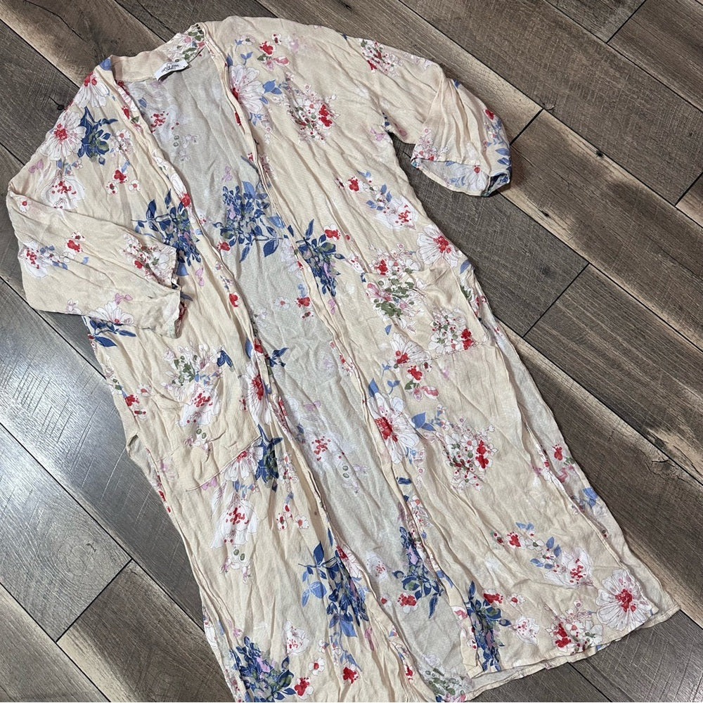 Carly Jean Floral Duster