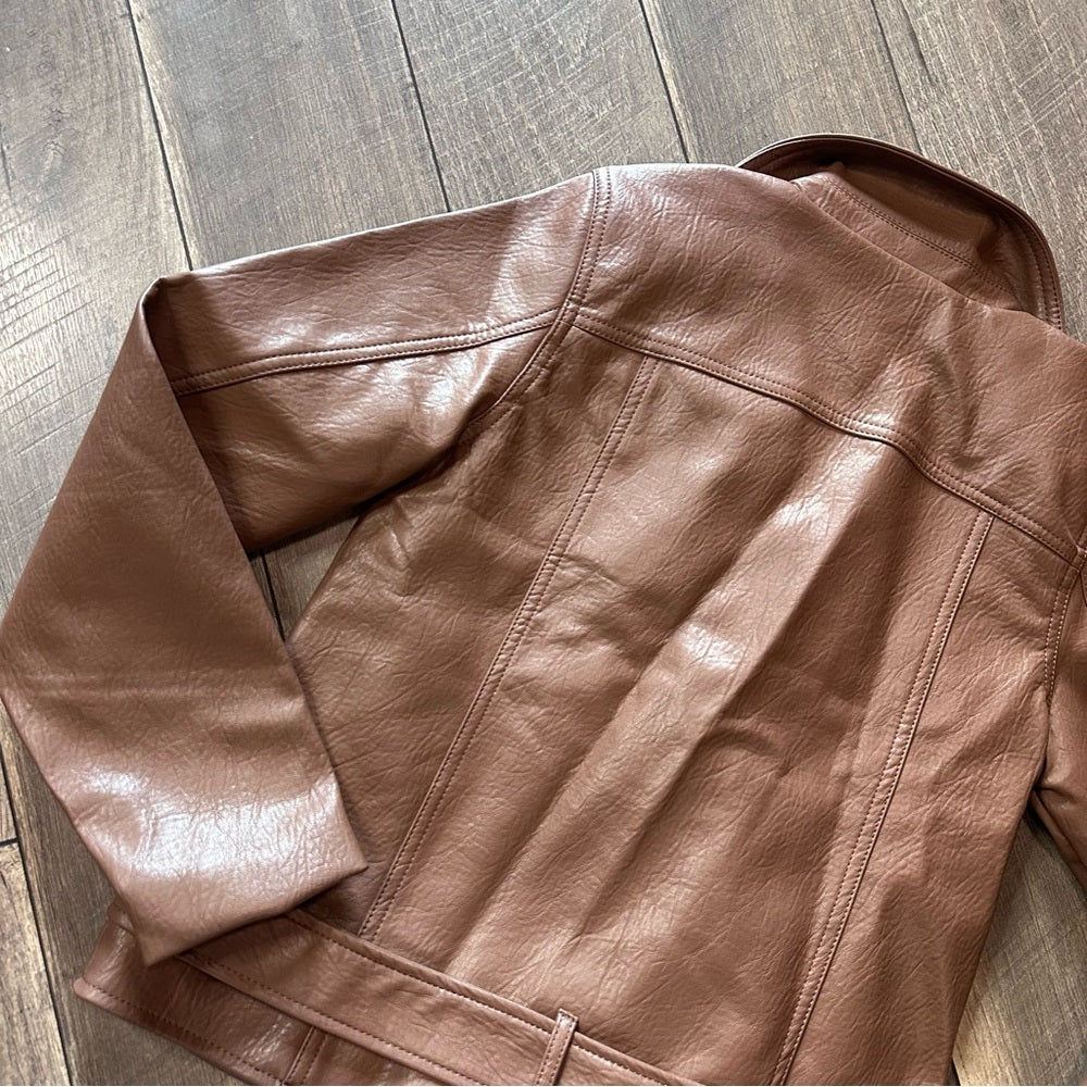Old Navy Faux Leather Moto Jacket