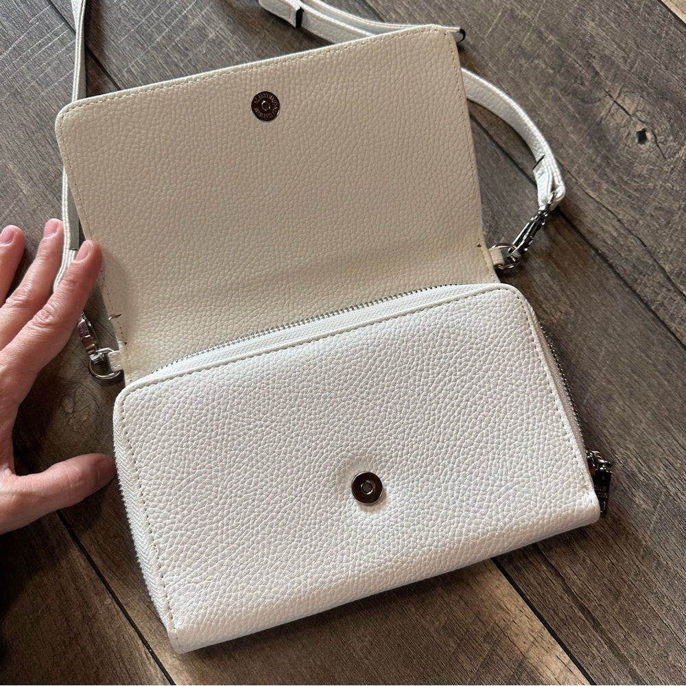 Steve Madden Blaurie Logo Front Flap Crossbody