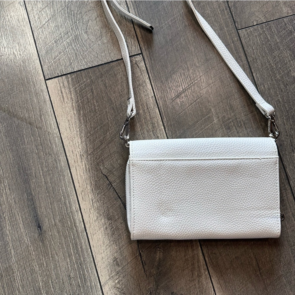 Steve Madden Blaurie Logo Front Flap Crossbody