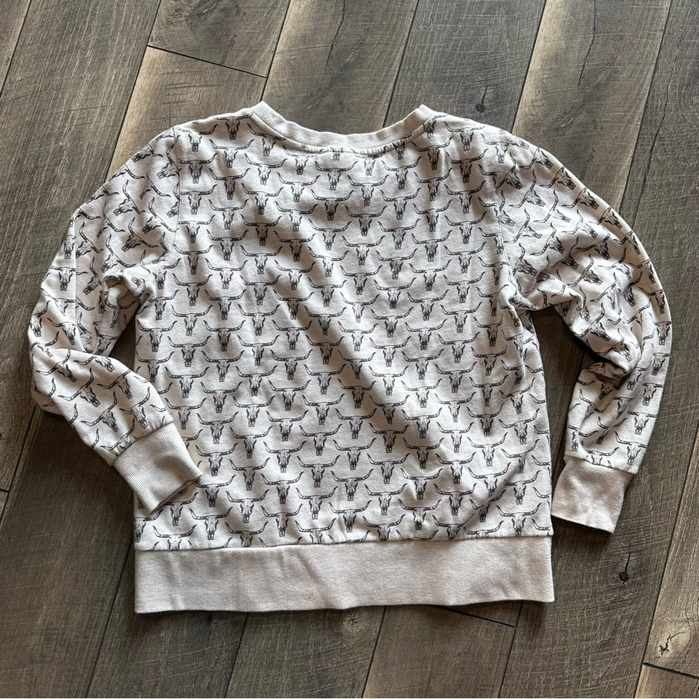 Ariat Cowgirl Side Zip Crewneck Pullover