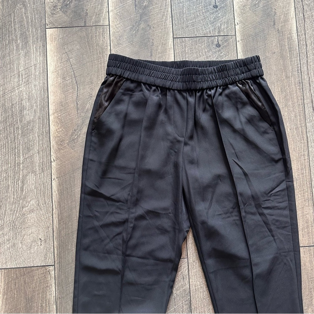 Metaphor Black Straight Leg Dress Pants