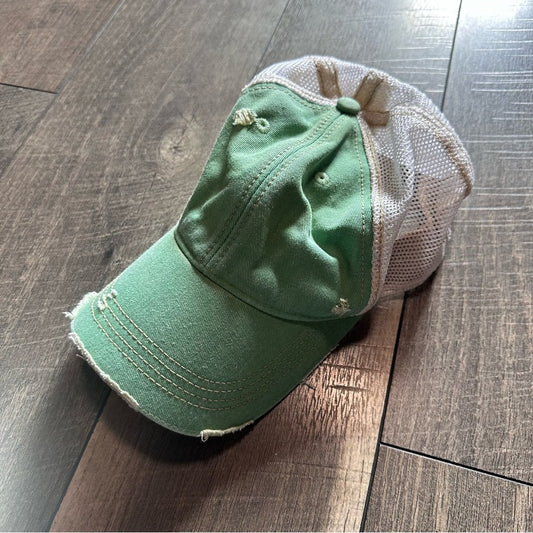 Headmost Distressed Baseball Hat *adjustable