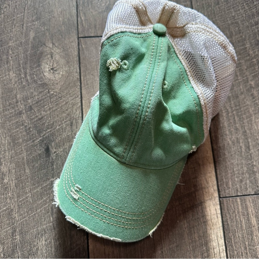 Headmost Distressed Baseball Hat *adjustable