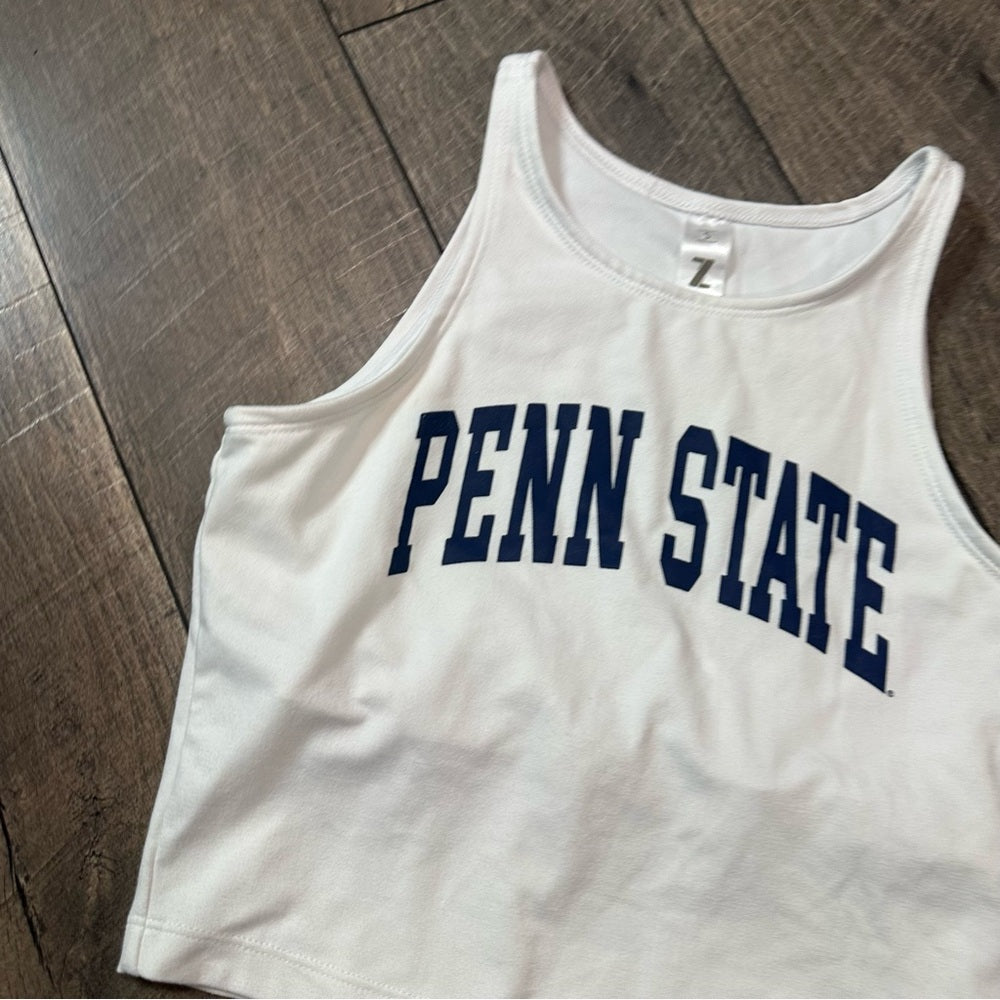 Zoozatz Penn State Crop Tank Top