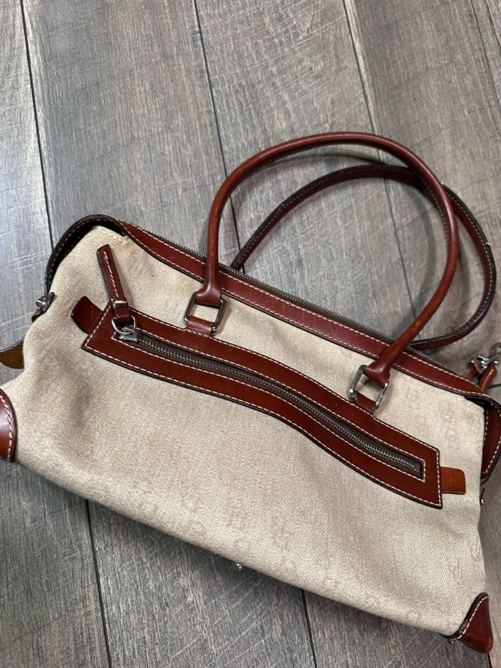 Dooney & Bourke Double Pocket Satchel