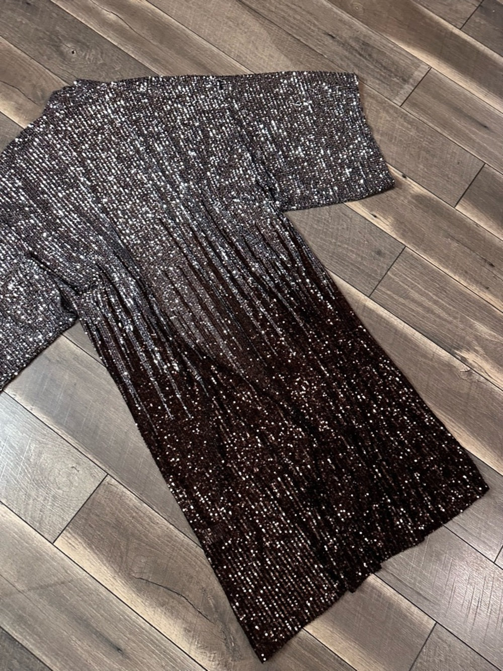 Free People Party On Sequin Kimono