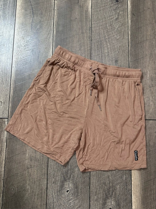 Comfrt Camel Brown Shorts