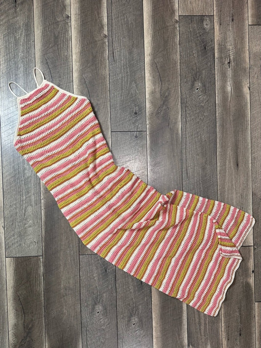 Dress Forum Striped Crochet Maxi Dress