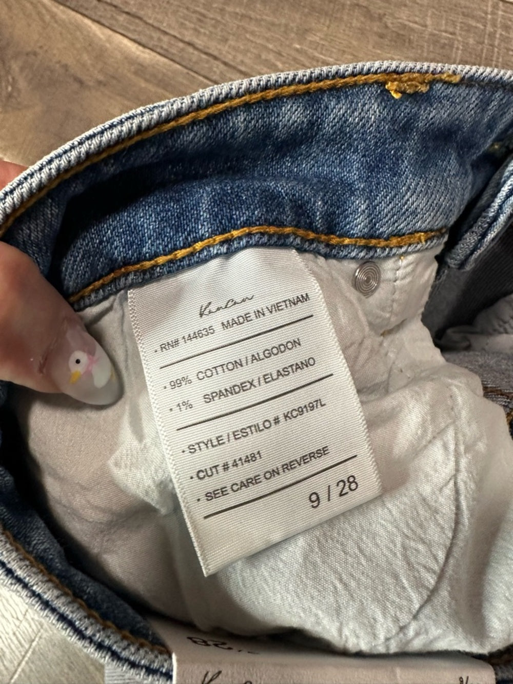 KanCan Hi Rise Mom Jeans