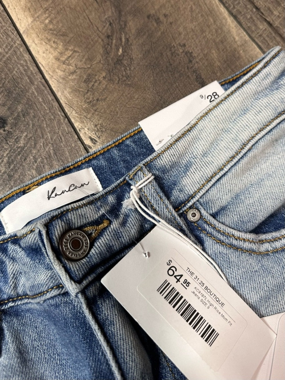 KanCan Hi Rise Mom Jeans