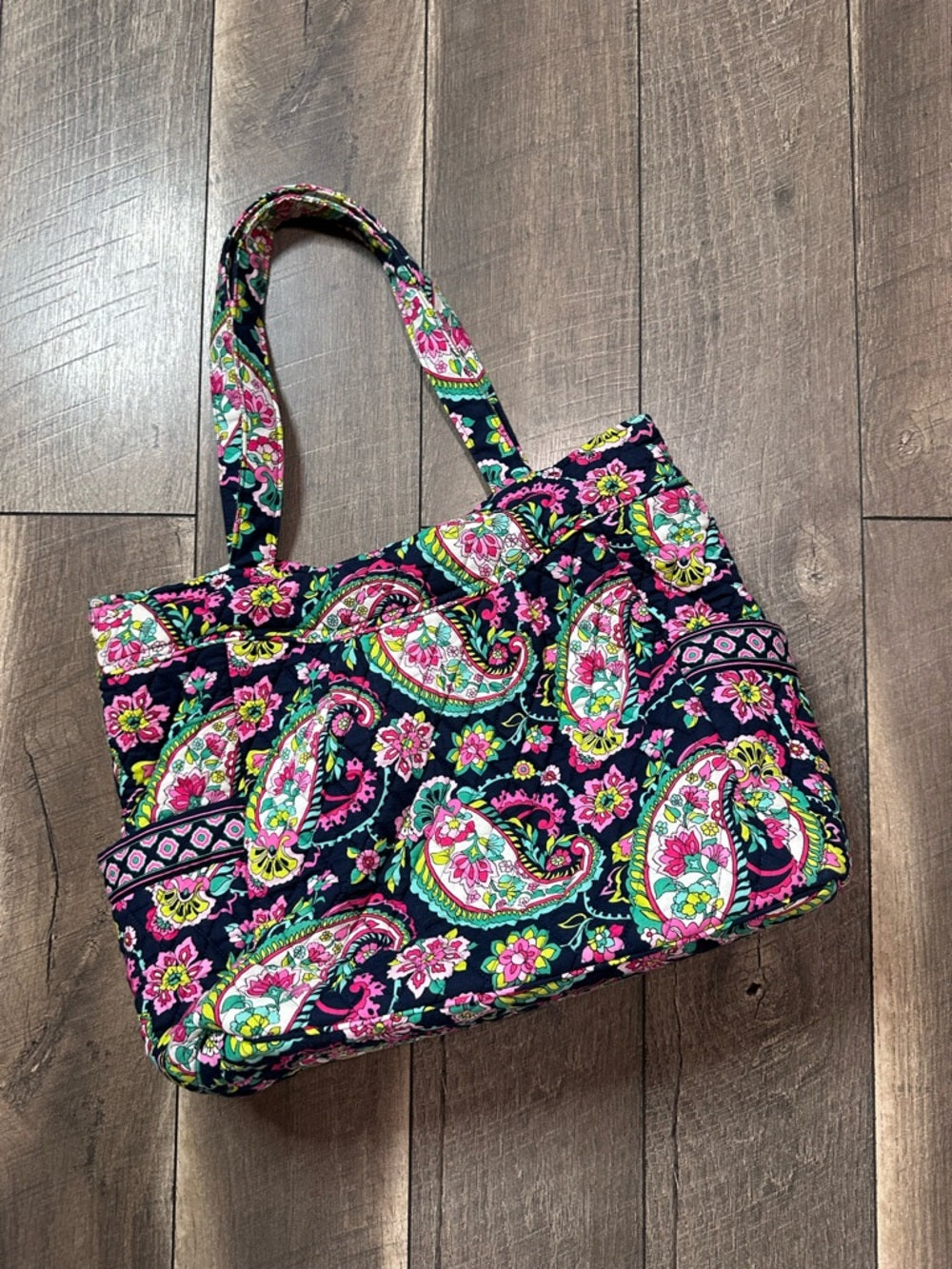 Vera Bradley Travel Duffle, Tote & Card Holder Set 
Petal Paisley