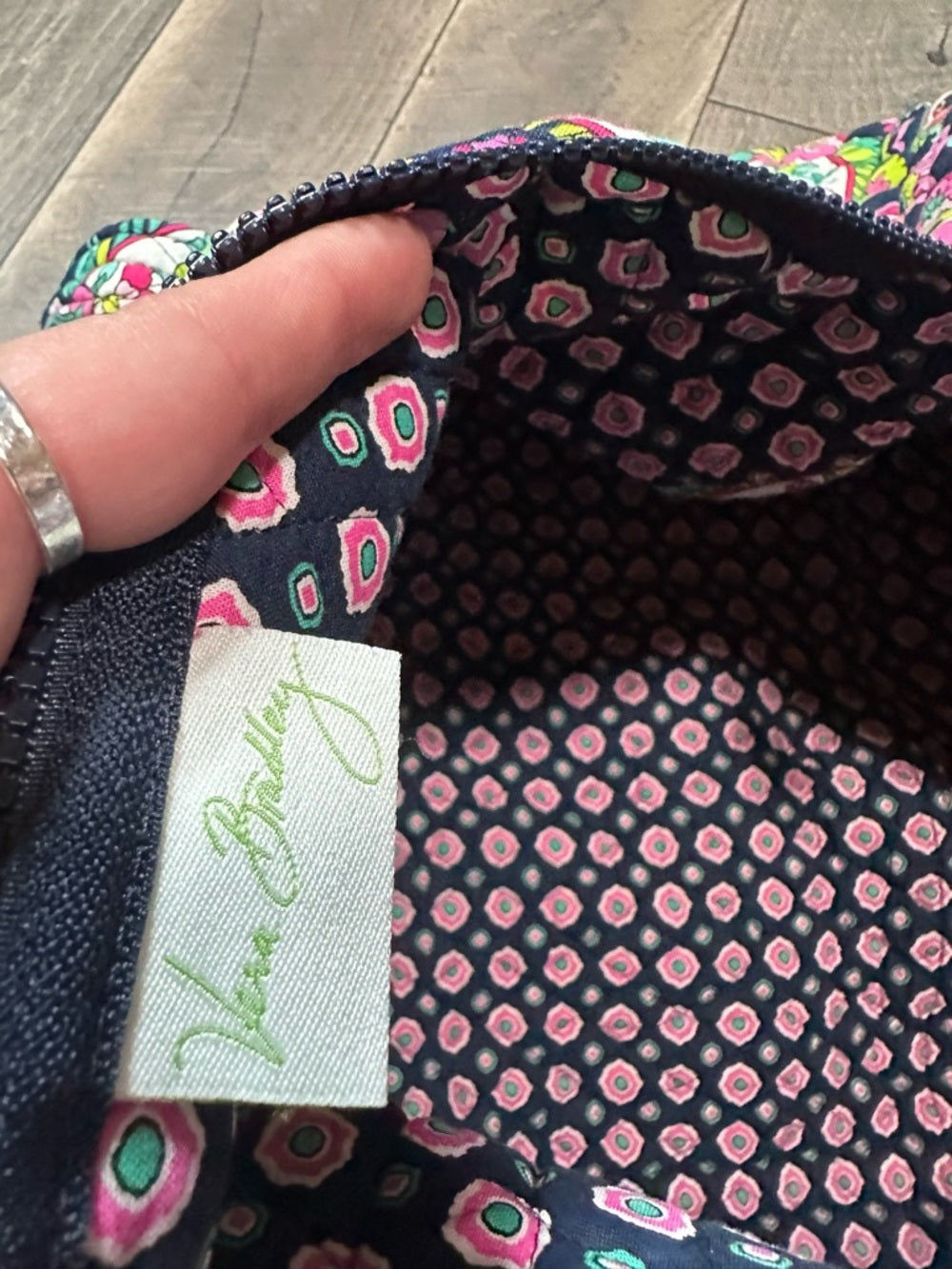 Vera Bradley Travel Duffle, Tote & Card Holder Set 
Petal Paisley