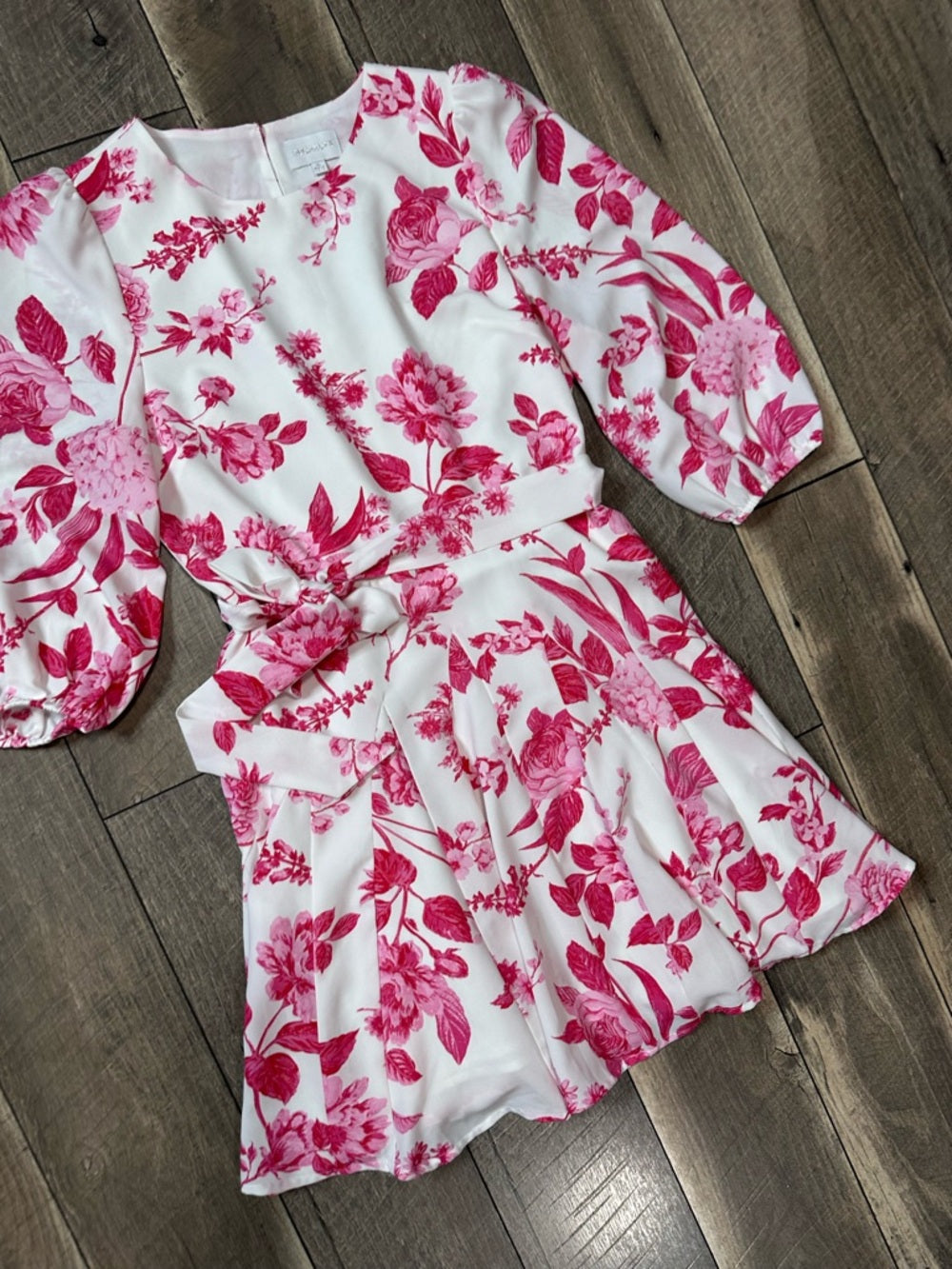 Sugar lips 3/4 Sleeve Mini Dress