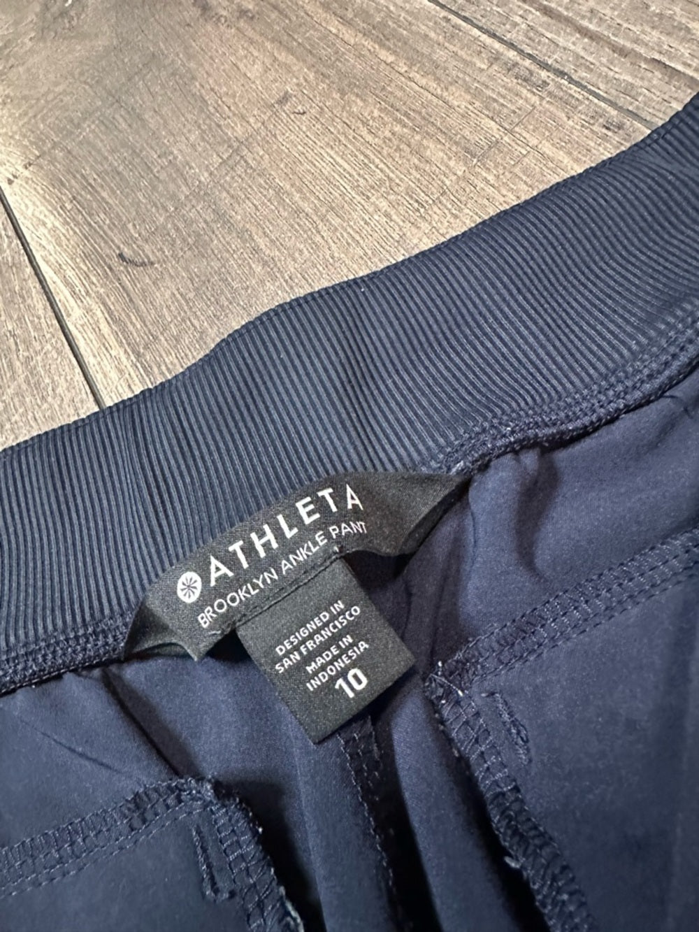 Athleta Navy Brooklyn Ankle Pant