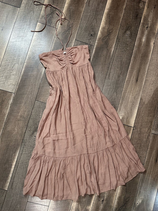 Be Cool Halter Midi Dress (new without tags)