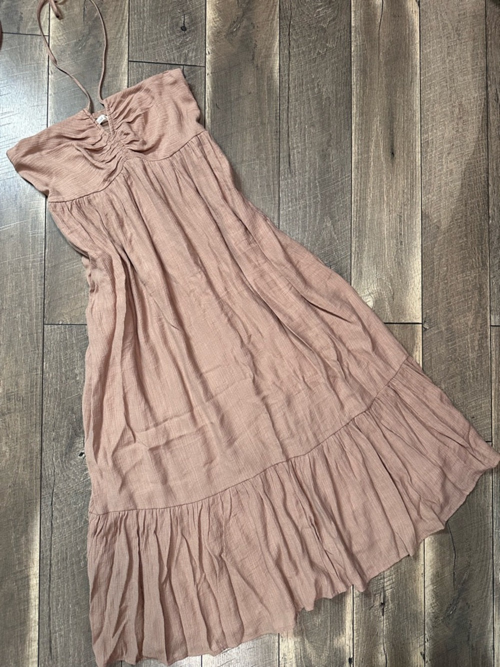 Be Cool Halter Midi Dress (new without tags)